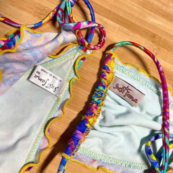 Luli Fama rhinestone embellished bikini set - Picture 4 of 5